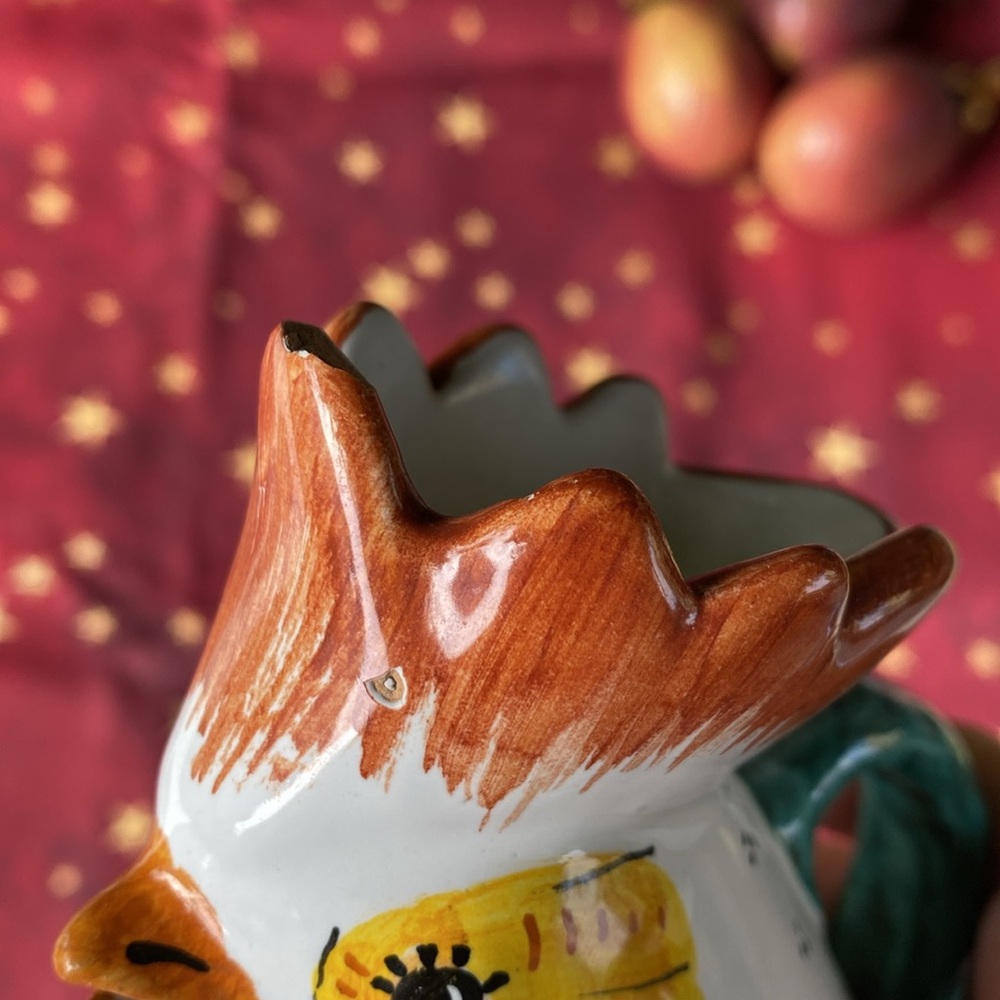 Cama Deruta Italy Vintage handmade tiny pitcher / vase - Picture 6 of 15